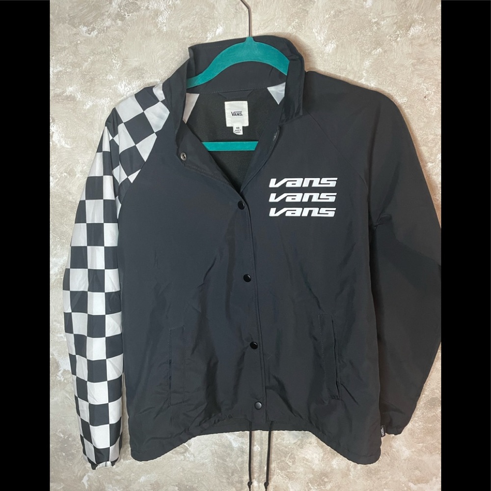 🎄Vans Checkered Windbreaker